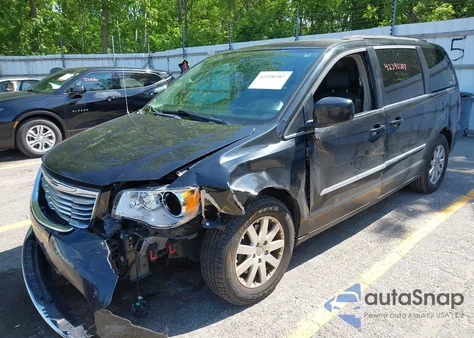 2016 Chrysler Town & Country Touring из США, поврежденный, VIN 2C4RC1BG9GR165298